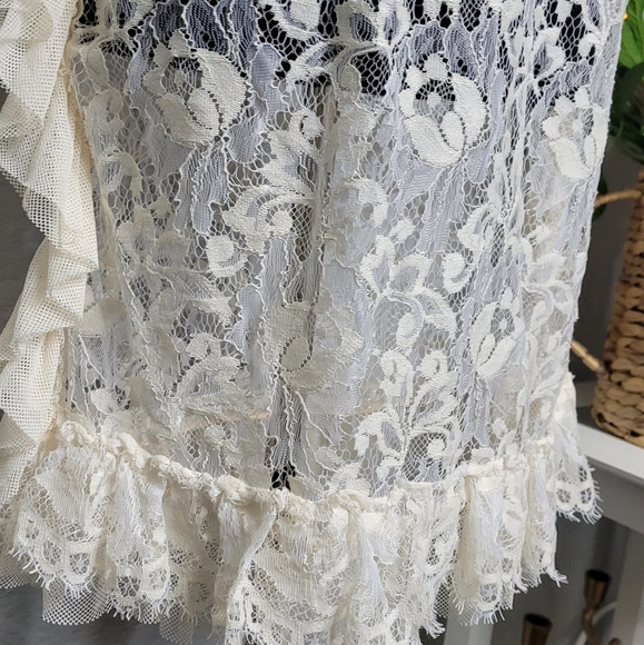 AUTENTIC Dolce & Gabbana Lace mini dress off-white - Picture 5 of 16